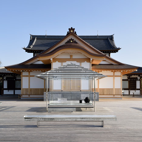 Glass Teahouse by Tokujin Yoshioka