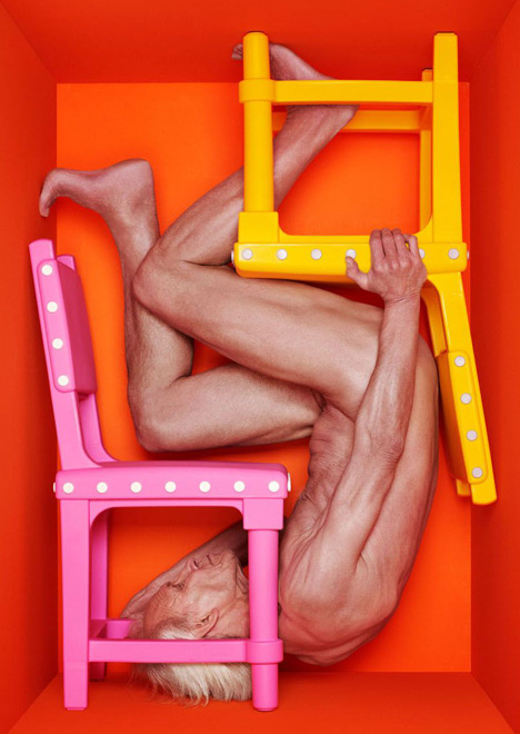 Erwin Olaf's photo for Moooi featuring Gothic Chair by Studio Job