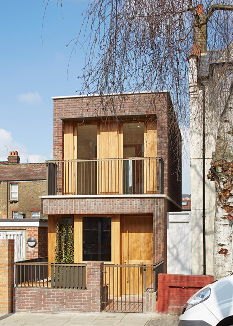 Haringey Brick House by Satish Jassal Architects