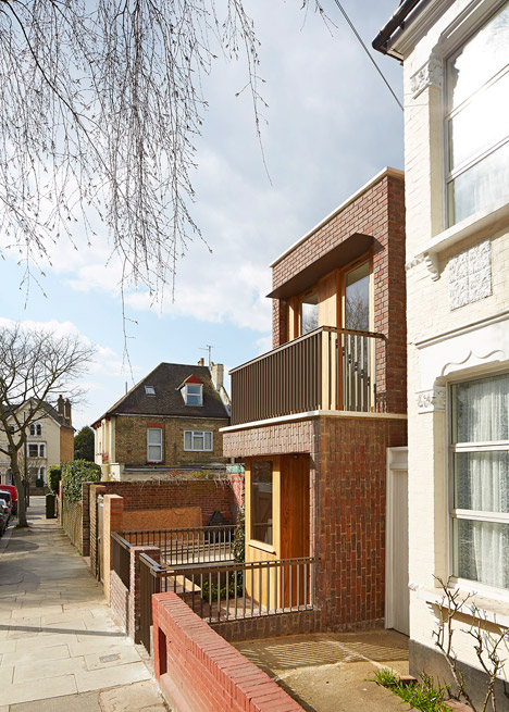 Haringey Brick House by Satish Jassal Architects