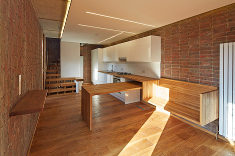 Haringey Brick House by Satish Jassal Architects
