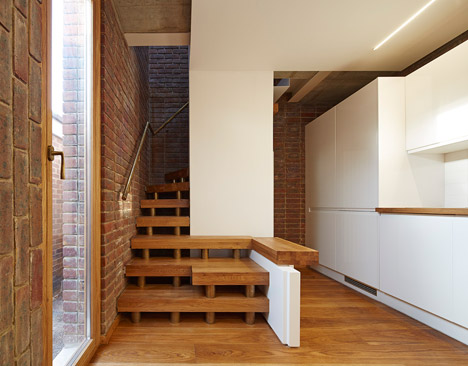 Haringey Brick House by Satish Jassal Architects