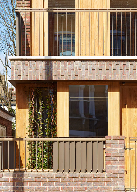 Haringey Brick House by Satish Jassal Architects