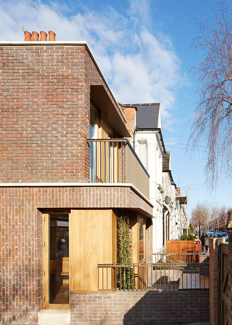 Haringey Brick House by Satish Jassal Architects