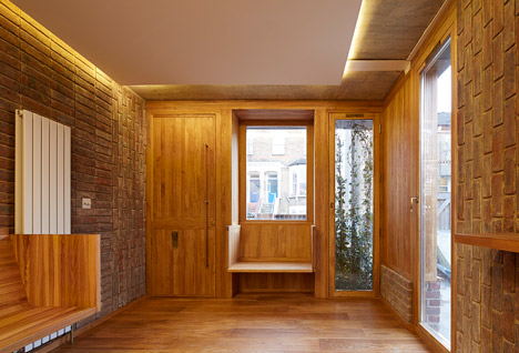 Haringey Brick House by Satish Jassal Architects
