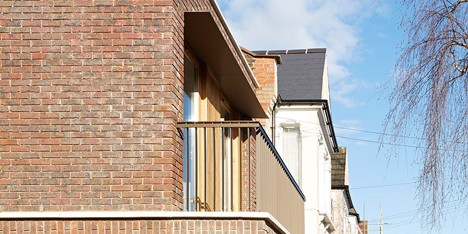 Haringey Brick House by Satish Jassal Architects