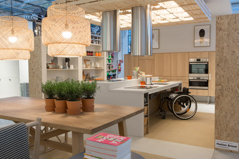 Ikea Temporary during Milan design week 2015