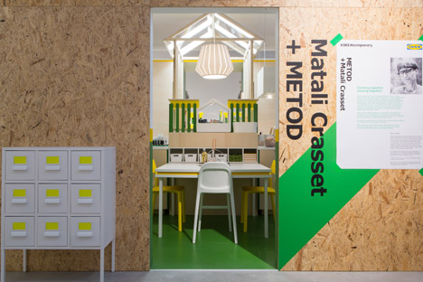 Ikea Temporary during Milan design week 2015