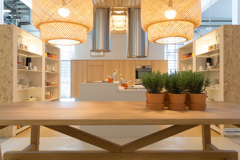 Ikea Temporary during Milan design week 2015