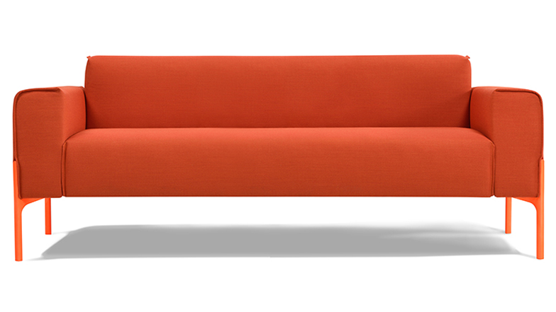 Benjamin Hubert slots Inlay sofa’s legs inside opened corner seams
