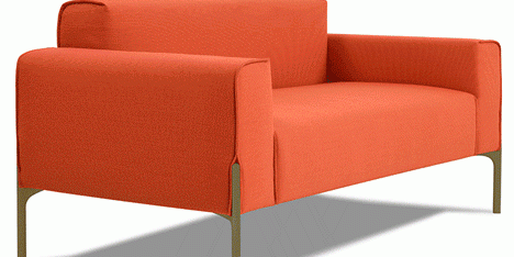 Inlay sofa by Benjamin Hubert for Indera