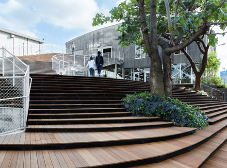 La Kagu by Kengo Kuma