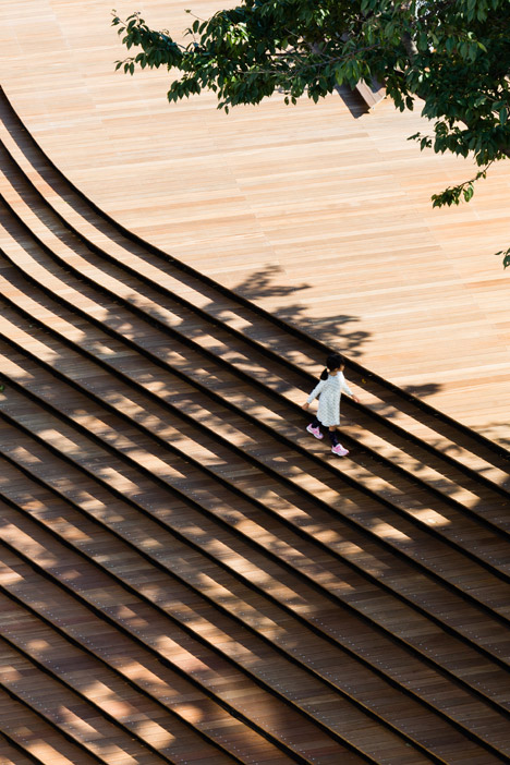 La Kagu by Kengo Kuma