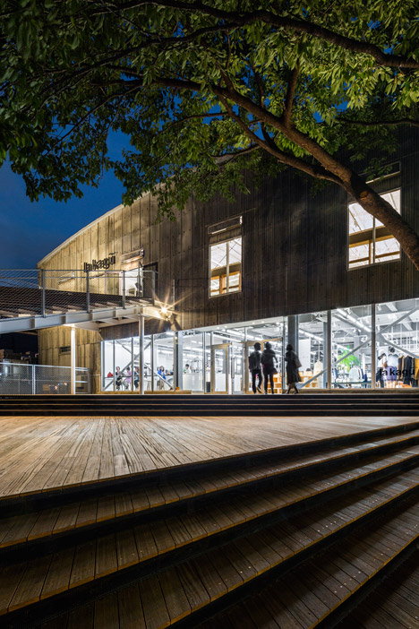 La Kagu by Kengo Kuma