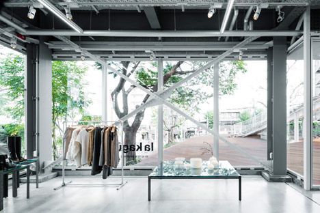 La Kagu by Kengo Kuma
