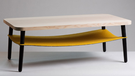 Hang Table by Notion and Mourne Textiles