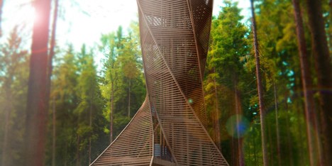 Look-out tower by Anton Pramstrahler
