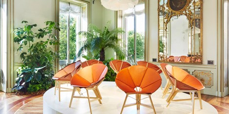 Designers create transportable leather furnishings for Louis Vuitton