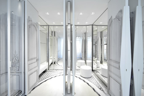 Maison Margiela boutique in Milan