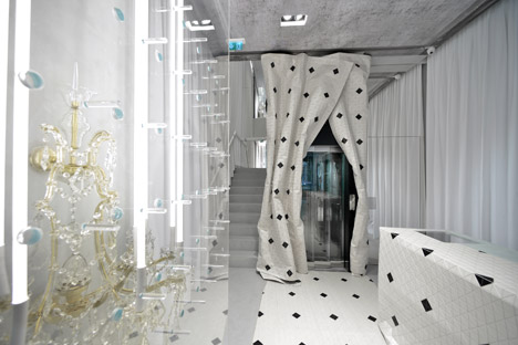 Maison Margiela boutique in Milan