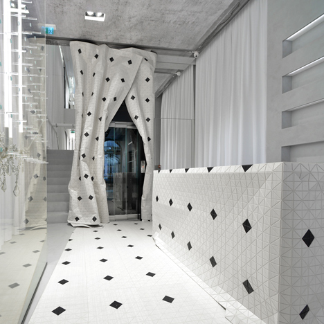 Maison Margiela boutique in Milan