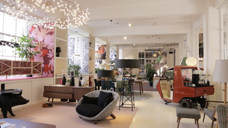 Moooi's Amsterdam showroom