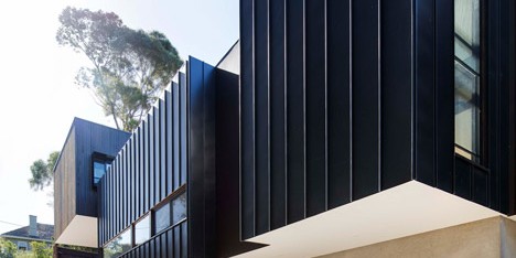 Mt Martha Beach House by Wolveridge Architects is clad in a mixture of weather-resilient materials