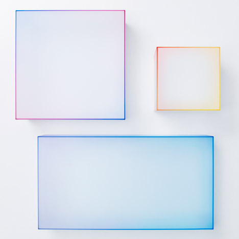 Nendo's Soft collection for Glas Italia