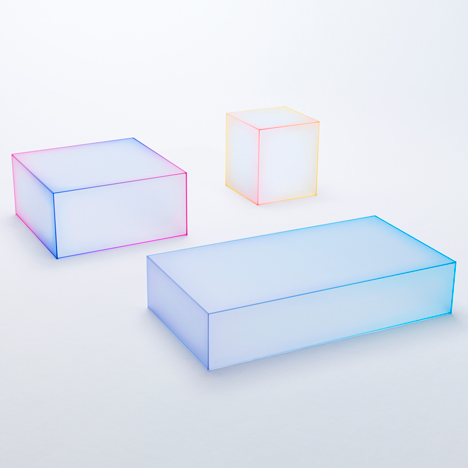 Nendo's Soft collection for Glas Italia