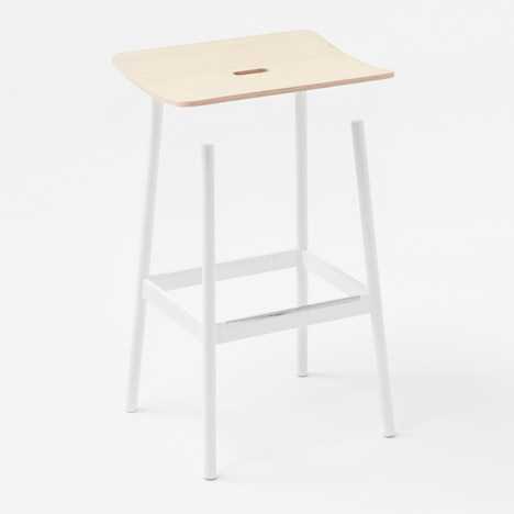 Float stool by Nendo for Moroso