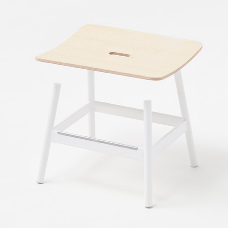 Float stool by Nendo for Moroso