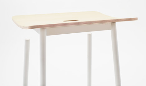 Float stool by Nendo for Moroso