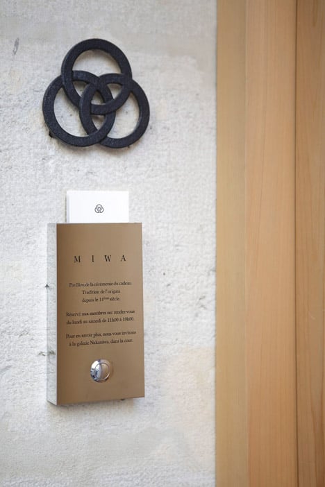 Origata Shop at MIWA member's club by Fumihiko Sano
