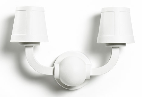 Paper Wall Lamp by Studio Job