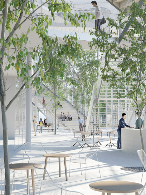 Paris-Saclay Polytechnique by Sou Fujimoto