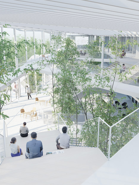 Paris-Saclay Polytechnique by Sou Fujimoto