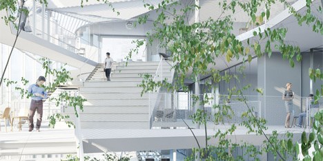 Paris-Saclay Polytechnique by Sou Fujimoto