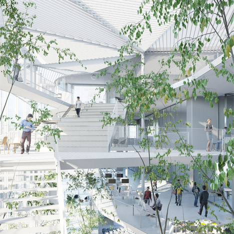 Paris-Saclay Polytechnique by Sou Fujimoto
