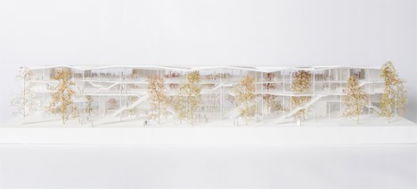 Paris-Saclay Polytechnique by Sou Fujimoto
