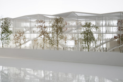 Paris-Saclay Polytechnique by Sou Fujimoto