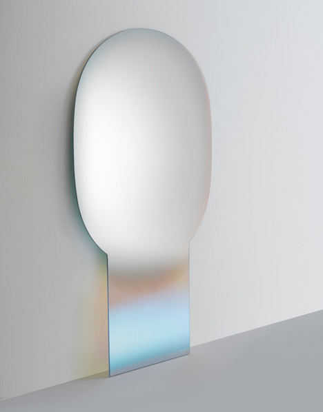 Patricia Urquiola Shimmer mirrors Glas Italia