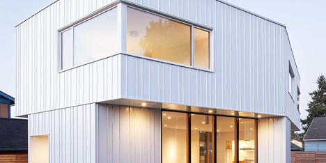 The form of Ben Waechter’s Pavilion house is derived from a dining table