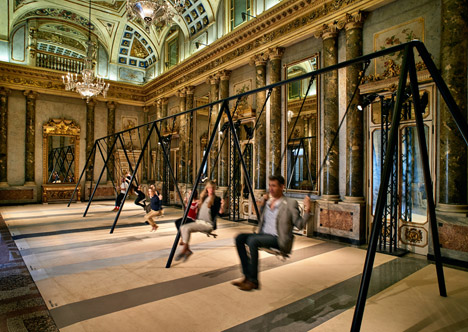 Philippe Malouin Caesarstone swings