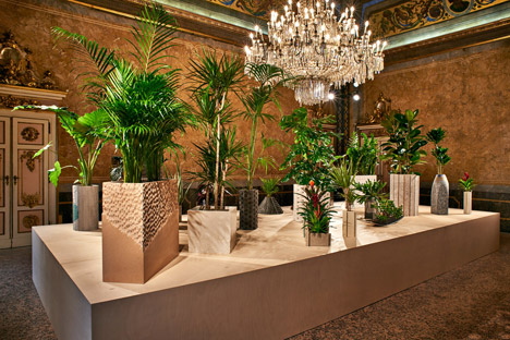 Philippe Malouin Caesarstone planters