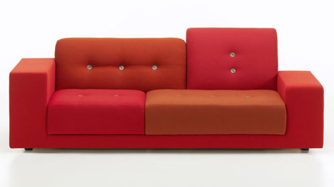 Polder sofa by Hella Jongerius for Vitra