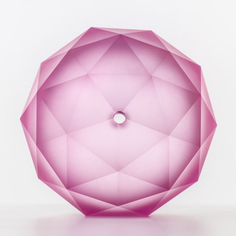 Polygons by Lasvit in the Rossana Orlandi Gallery at Milan 2015