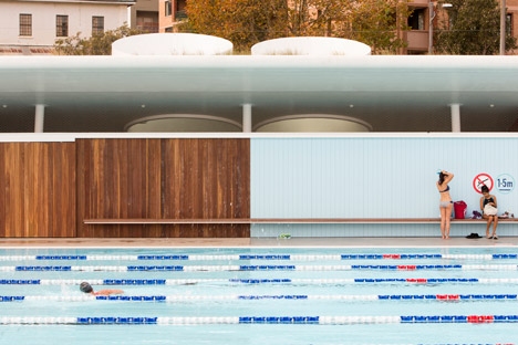 Prince Alfred Park Pool by Neeson Murcutt Architects. Photograph by Brett Boardman