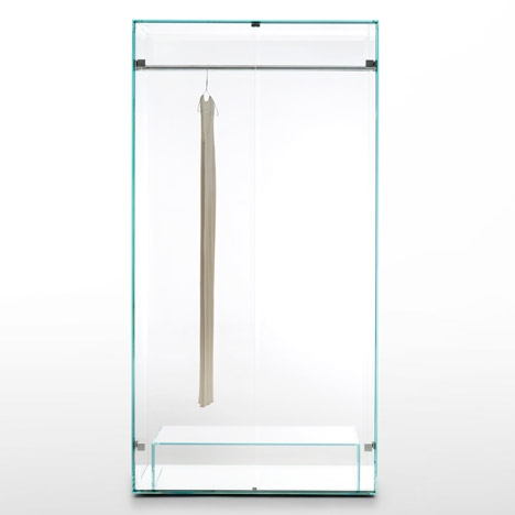 Prism glass closet by Tokujin Yoshioka