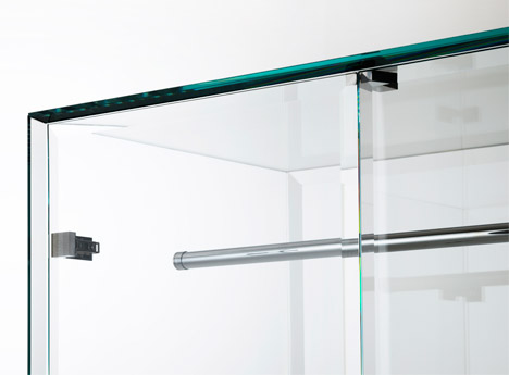Prism glass closet by Tokujin Yoshioka