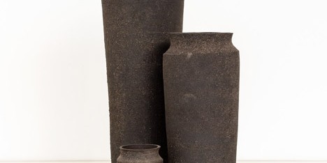 Radioactive Rare Earthenware vases by Unknown Fields